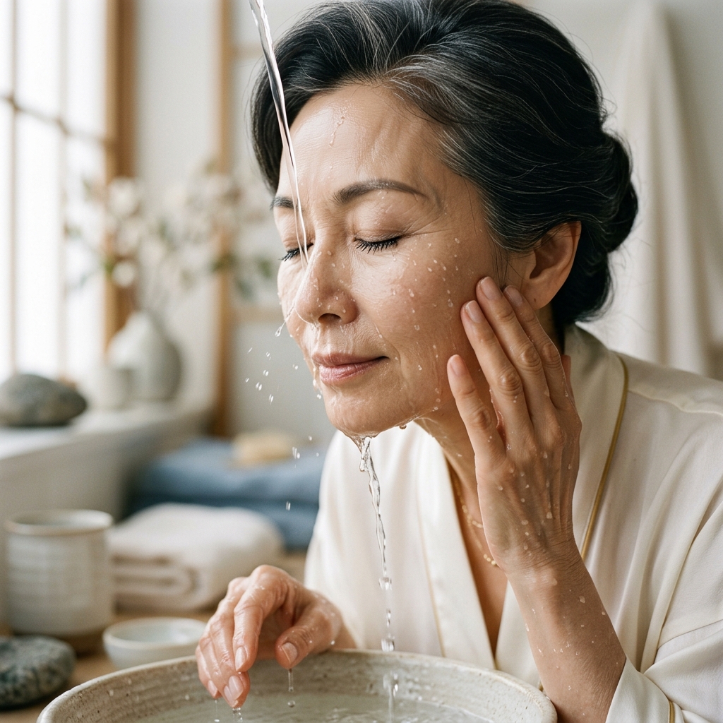 すすぎは「ちゃちゃっと」ではなく、意識と技術が必要なスキンケアの要